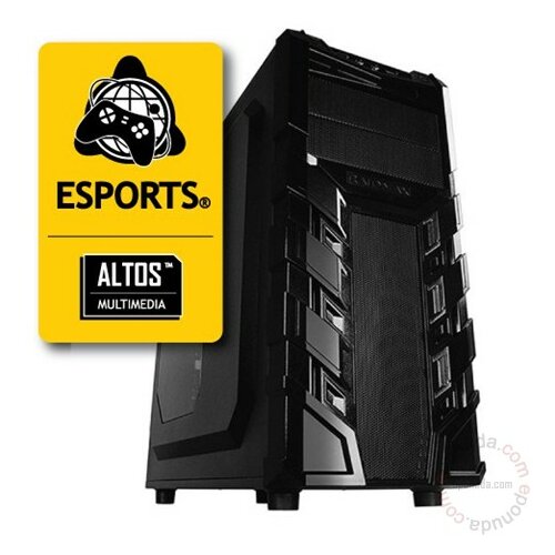 Altos Esports, FM2+/AMD A8-7670K/8GB/500GB/Radeon R7/DVD računar Slike