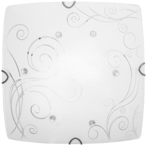 Ferotehna Stropna plafonjera Ciara (60 W, 30 x 30 x 8 cm, E27, IP20, bela) Slike