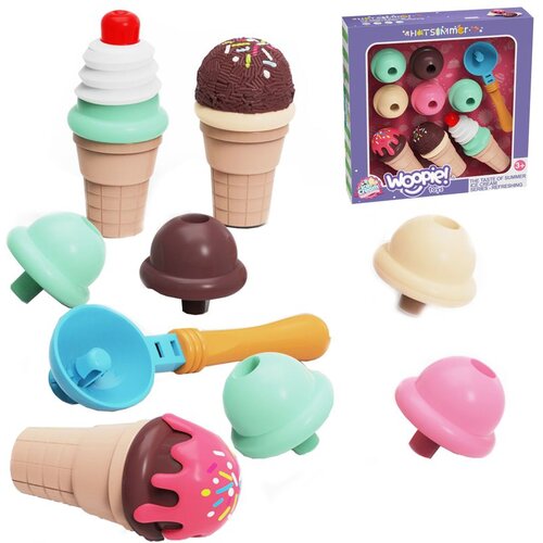 Woopie set za pravljenje sladoleda sladoledarnica puzzle 15 kom. Slike