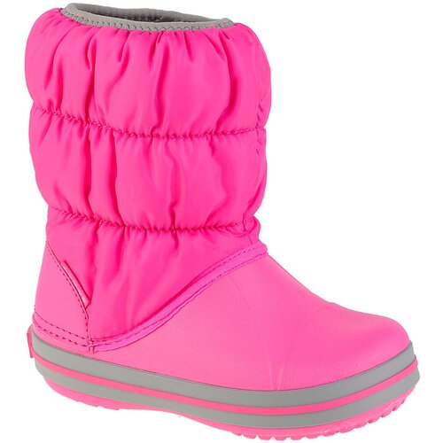 Crocs Škornji za sneg Winter Puff Boot Kids Rožnata Cene