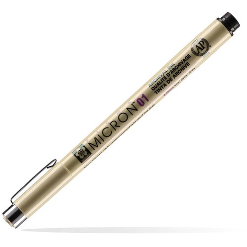 Royal Talens Pigma Micron 01, liner, black, 0.25mm Cene