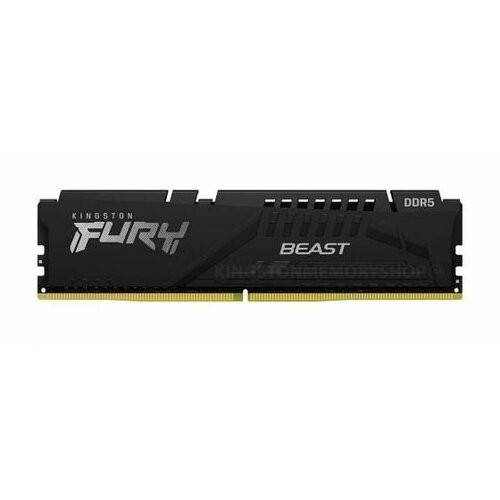 Kingston dimm DDR5 16GB 5600MTs KF556C36BBE-16 fury beast black expo ram memorija Slike