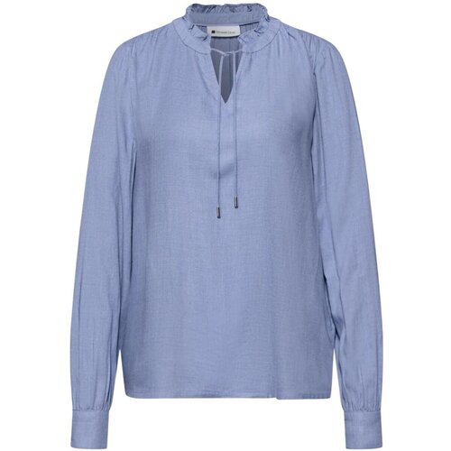 Street One Topi & Bluze Melange tunic blouse w frill 346374 Modra Cene
