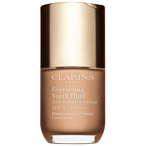 Clarins Everlasting Youth Fluid Foundation posvjetljujući puder SPF 15 nijansa 110 Honey 30 ml Slike