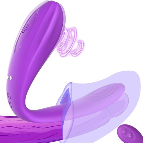 SuperLove Couple Vibrator with Remote Purple Cijene