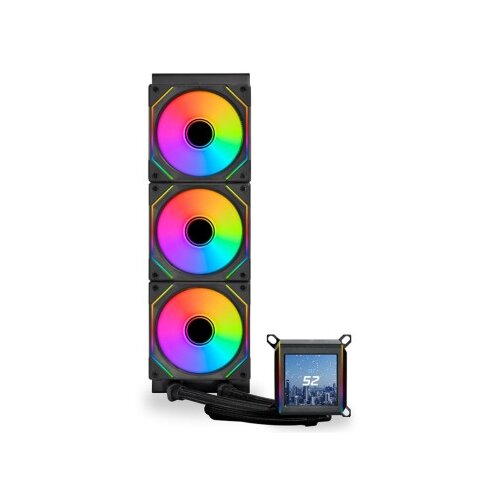 Lian Li Komplet za tekočinsko hlajenje AIO Liquid Cooler GALAHAD II LCD 360 SL-Infinity, ARGB, črn Cene