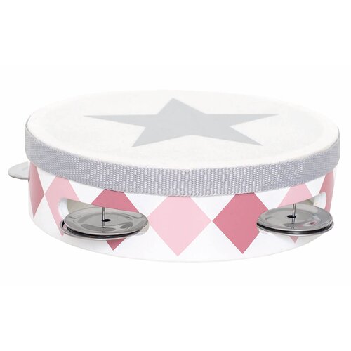 Jabadabado® leseni tamburin pink Cene