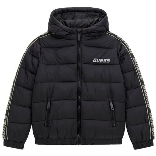 Guess PADDED LS JACKET W/ZIP_MINI ME Crna Slike