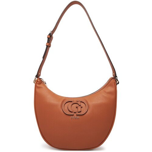Guess CALEBRA HOBO SHOULDER BAG Smeđa Slike