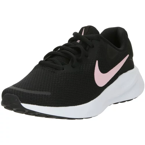 Nike Tekaški čevelj 'Revolution 7' pastelno roza / črna
