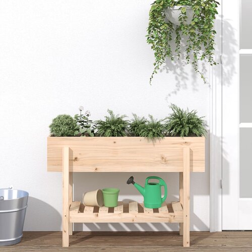 vidaXL Povišena vrtna gredica 101 x 30 x 69 cm od masivne borovine Cijene