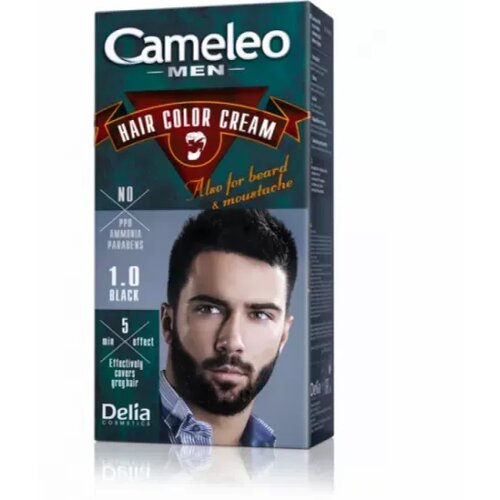  Krema za bojenje kose, brade i brkova CAMELEO MEN crna 1.0 Slike