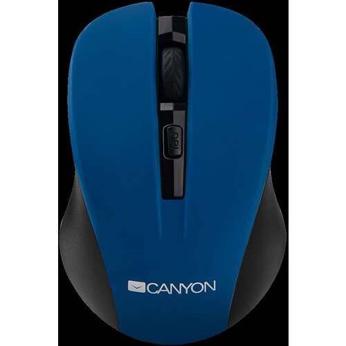Canyon MW-1 2.4GHz wireless optical mouse with 4 buttons DPI 800/1200/1600 Blue 103.5*69.5*35mm 0.06kg Cijene