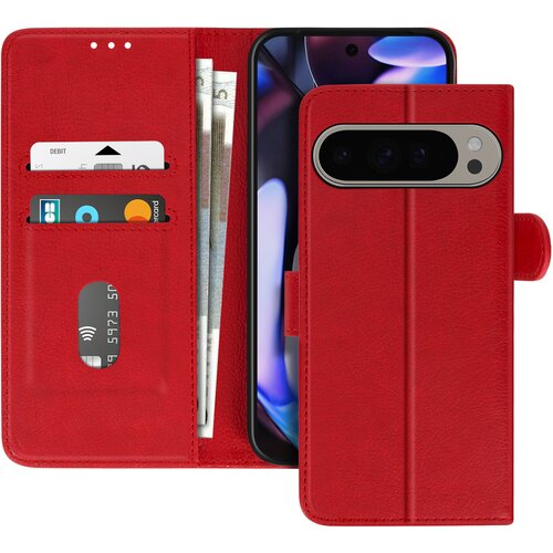 AVIZAR chesterfield series red wallet case za google pixel 9 pro xl, rdeča, (5000015498) Cene