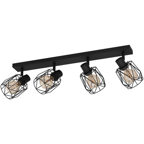 Eglo Spot lampa TOSSINO 4xE27 77 cm crna 390044 Slike