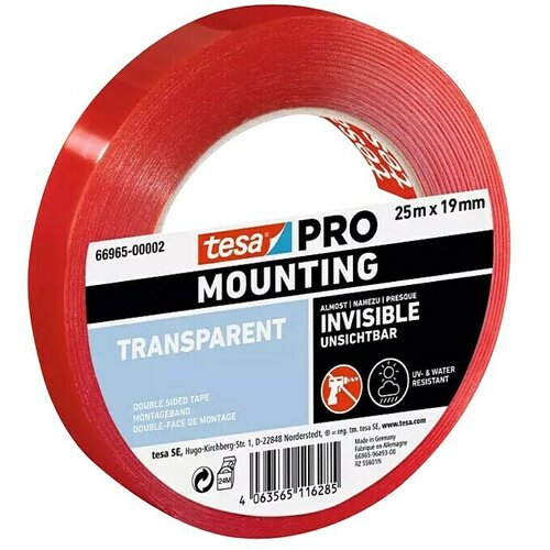 Tesa Obojestranski montažni lepilni trak Pro Mounting (1,5 m x 19 mm) Slike