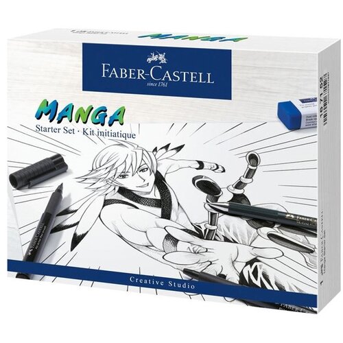 Početnički set za Manga crtanje Faber-Castell (manga set) Slike
