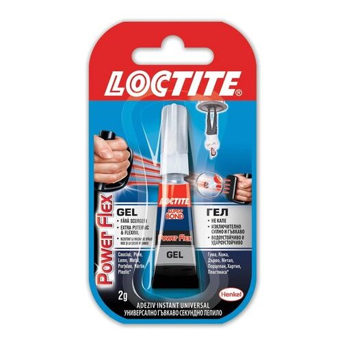 Loctite Super lepak Bond 2gr. Power Flex Slike