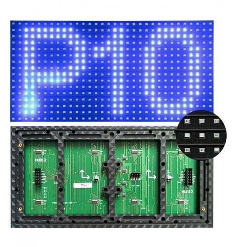  LED display modul P10 1R 32X16cm Cene
