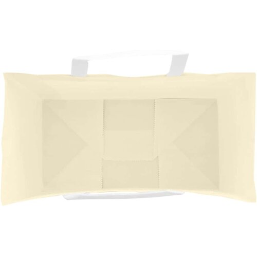  Papirnate vrećice 250 kom s ručkama žute 32x17x44 cm Slike