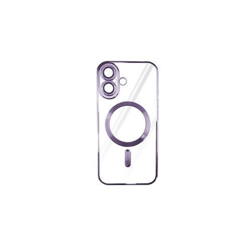  Magsafe iPhone 16, Lila Silikonska Maska Slike