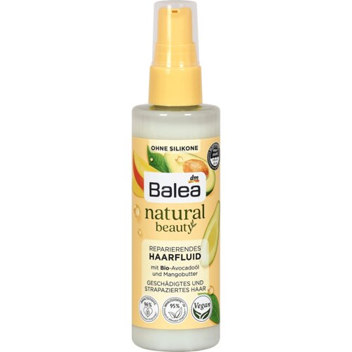 Balea natural beauty fluid za oštećenu kosu 100 ml Slike