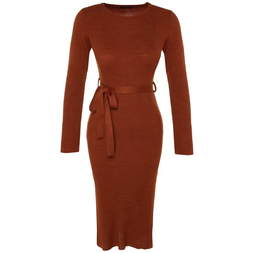 Trendyol Dress - Brown - A-line