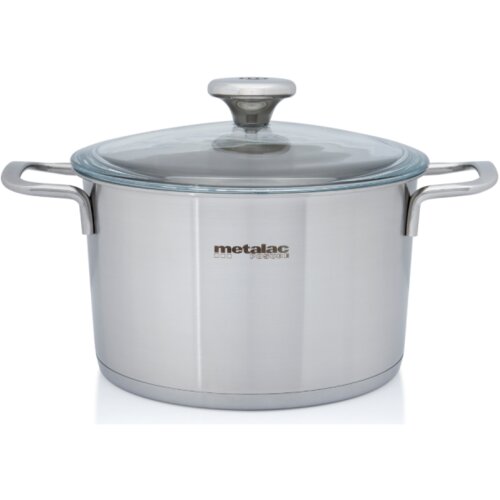 Metalac INOX POSUDA DUBOKA SANTINO 20 CM/3,50 LIT BOROSILIKAT POKL. CrNi 18/10 Cijene