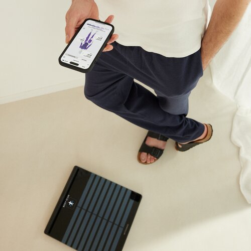 Withings WBS08-Black-All-Inter 760-10107 Body Scan povezana zdravstvena stanica, crna Slike