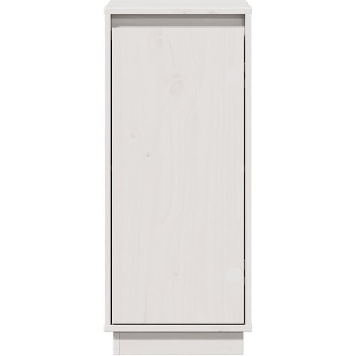  Komode 2 kom bijele 31,5 x 34 x 75 cm od masivne borovine Slike