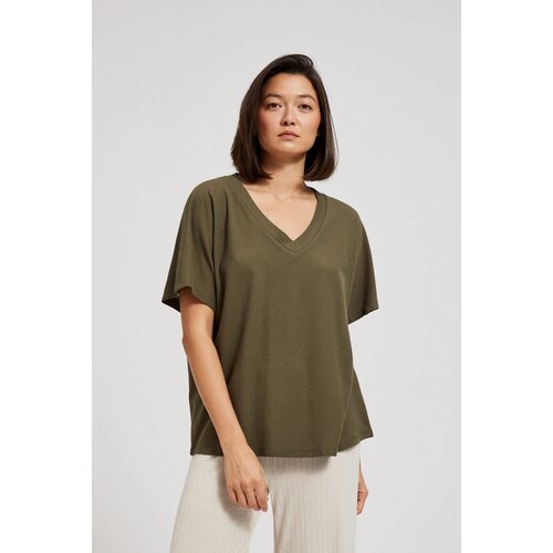 Moodo Women's T-shirt - dark olive Cijene