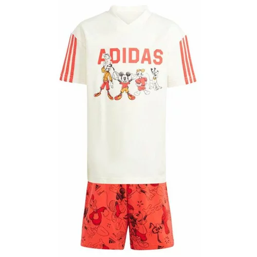 Adidas Otroški komplet x Disney rdeča barva