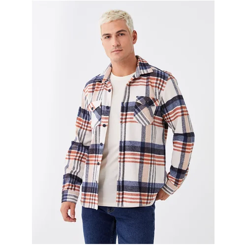 LC Waikiki Regular Fit Long Sleeve Plaid Men's Lumberjack Shirt