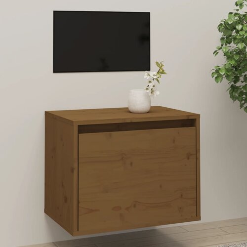 vidaXL Zidni ormarić boja meda 45 x 30 x 35 cm od masivne borovine Cijene