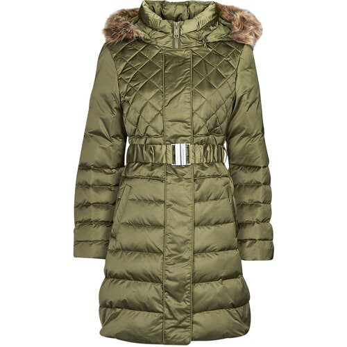 Guess Puhovke LOLIE DOWN JACKET Kaki Slike