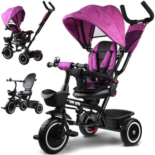  Dječji tricikl 3u1 Tiny Bike rozi Cene