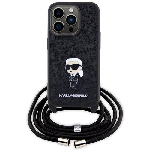 Karl Lagerfeld zaščitni ovitek Monogram Metal Pin, Iphone 15 Pro Max, (20844949) Cene