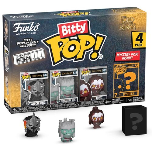 Funko Blister 4 figure Bitty POP Gospodar prstenova Kralj Vje&amp;scaron;tica Slike