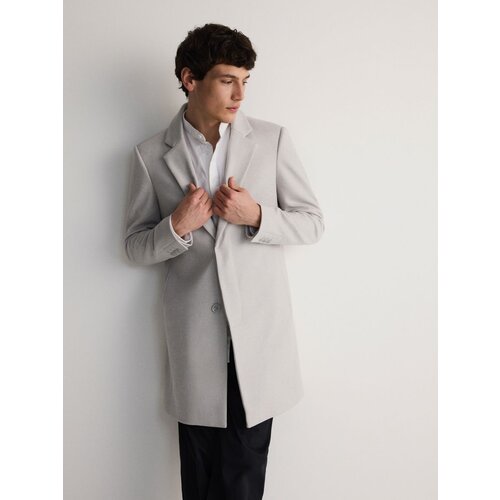 Reserved Men`s coat - svetlo siva Cene