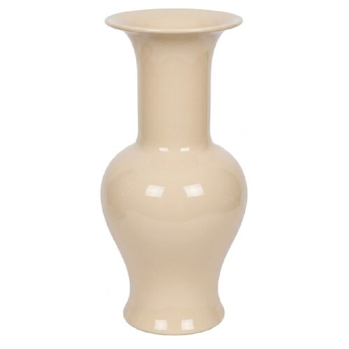 Mondex Vaza kovinska Roger 15x16,5x31 cm bež 1 kos, (5000300877) Slike