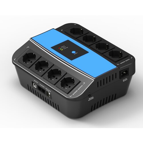 Lanplus Flat UPS 800VA 480W USB+RJ11 Schuko Cene