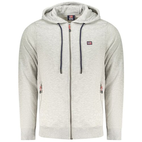  Muška siva zip-up majica NORWAY 1963 Cene
