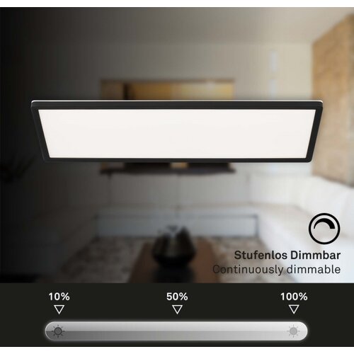 BRILO LED prigu&amp;scaron;iva stropna svetiljka SLIM LED/23W/230V + daljinski upravljač Slike