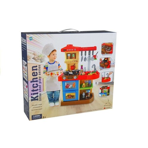  Kuhinja za malu djecu sa slavinom za zvukove i svjetla Slike