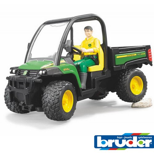 Bruder Gator John Deere XUV 855D sa vozačem 024901 Cene
