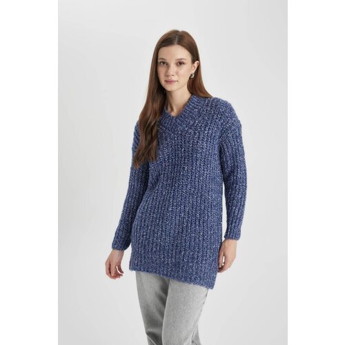 Defacto regular Fit Crew Neck Sweater Tunic Slike