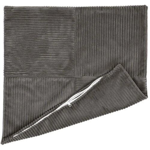  Presvlaka za jastuk 6 pcs ALMELO Tamnosiva 45 x 45 cm Kord - Tamnosiva 45 x 45 cm 6 Cijene