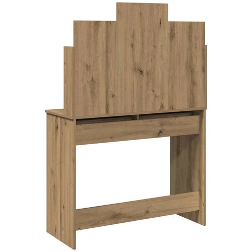  Toaletni stolić s ogledalom Artisan hrast 96x39x142 cm Slike