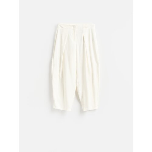 Reserved LADIES` TROUSERS - krem Cijene