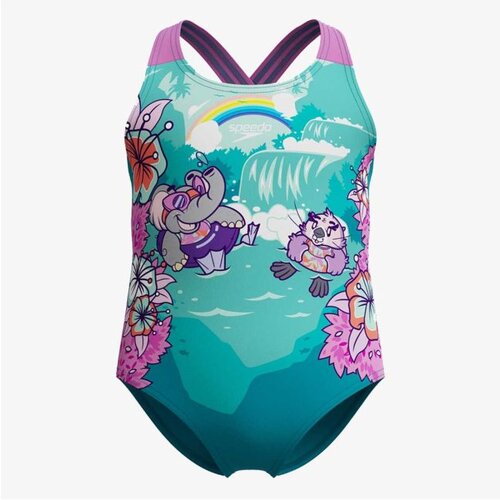 Speedo Lts bck 1pc xbck if blue Cene